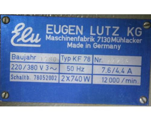 Zweispindel Kopierfräsmaschine von Elu – KF 78 - Bild 8