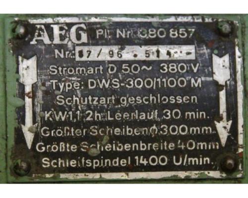 Doppelschleifbock von AEG – DWS-300/1100M - Bild 5