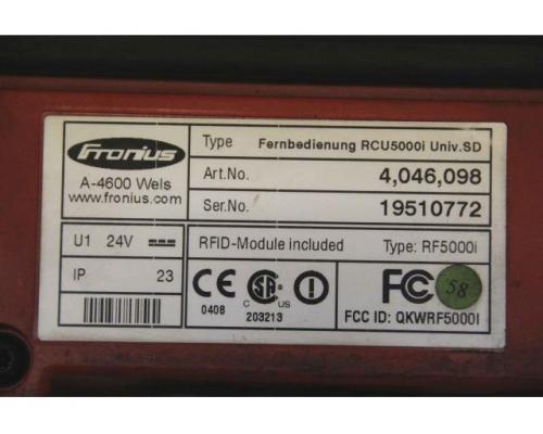 Schutzgasschweißgerät Fernbedienung von Fronius – RCU5000i Univ.SD - Bild 5