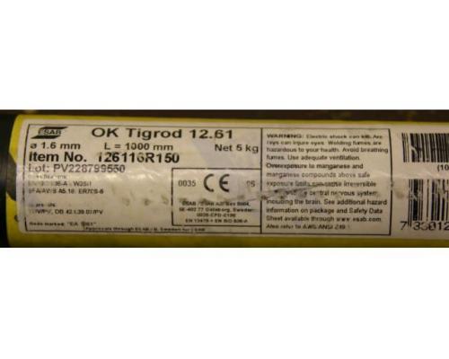 WIG-Schweißstab 5 kg von ESAB – OK Tigrod 12.64 (1,6) - Bild 2