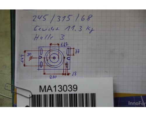 Aufspannplatte mit Nut von unbekannt – Ø 210 mm - Bild 4