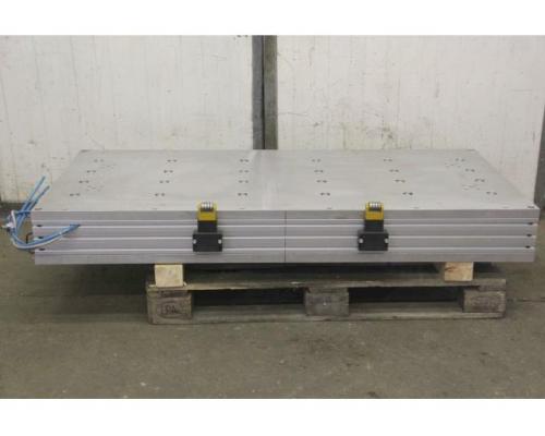 Aufspannplatte mit Pneumatik Zylinder von Aluminium – 1600/775/H180 mm - Bild 8