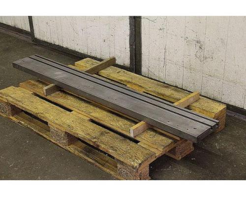 Aufspannplatte mit T Nut von Stahl – 1500/200/H40 mm - Bild 1