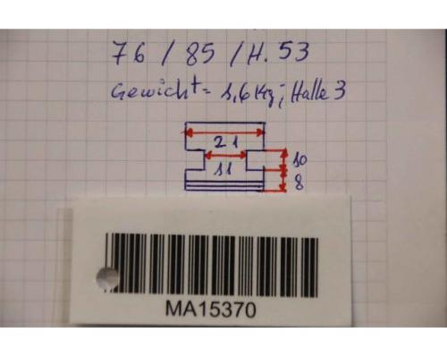 Wechselbacken Vierbackenfutter von unbekannt – Breite 21 mm - Bild 7