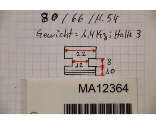 Wechselbacken von unbekannt – Breite 22 mm - Bild 7