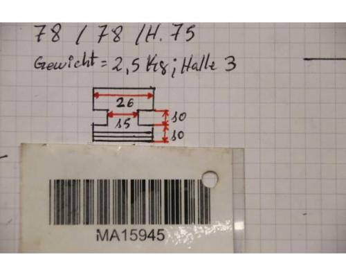 Wechselbacken von unbekannt – Breite 26 mm - Bild 14