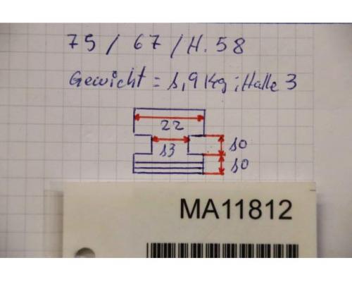 Wechselbacken von unbekannt – Breite 22 mm - Bild 7