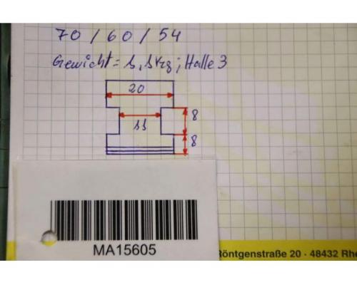 Wechselbacken von unbekannt** – Breite 20 mm - Bild 14