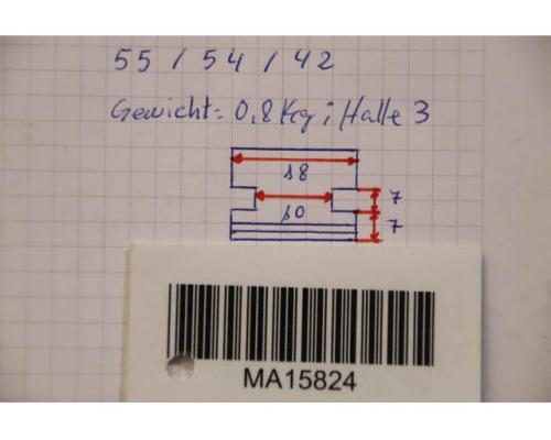 Wechselbacken von unbekannt – Breite 18 mm - Bild 7