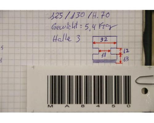 Wechselbacken Vierbackenfutter von unbekannt – Breite 32 mm - Bild 7