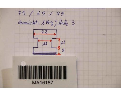 Wechselbacken von unbekannt – Breite 22 mm - Bild 7