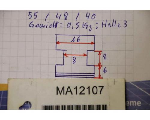 Wechselbacken von unbekannt – Breite 16 mm - Bild 7