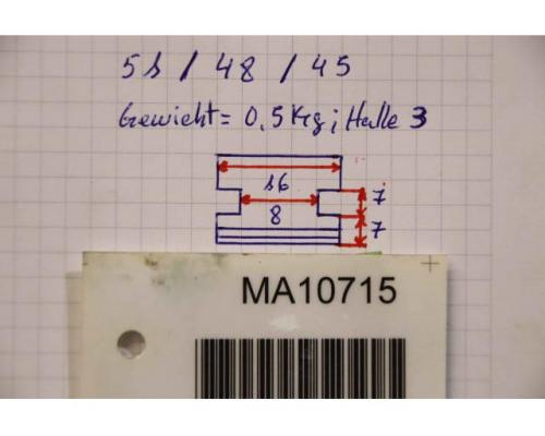 Wechselbacken von unbekannt – Breite 16 mm - Bild 7