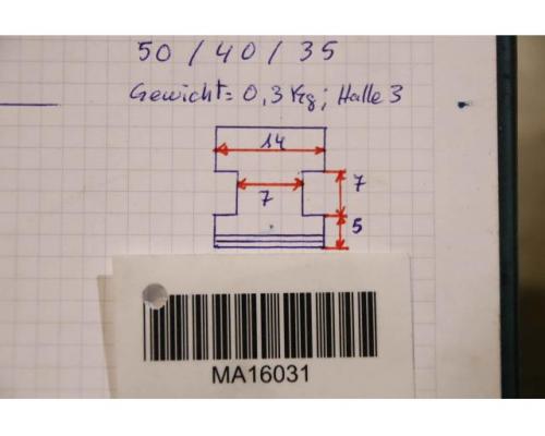 Wechselbacken von unbekannt – Breite 14 mm - Bild 7