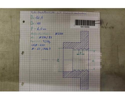 Futterflansch von unbekannt – Ø 250 mm - Bild 8