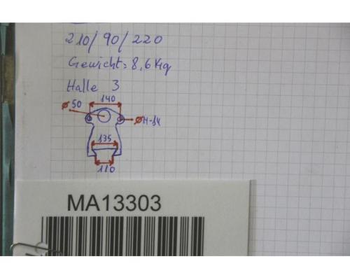 Gegenlager für Fräsmaschine von unbekannt – Bohrung 50 mm - Bild 4