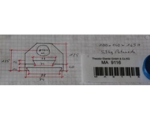 Gegenlager für Fräsmaschine von unbekannt – Bohrung 56 mm - Bild 5