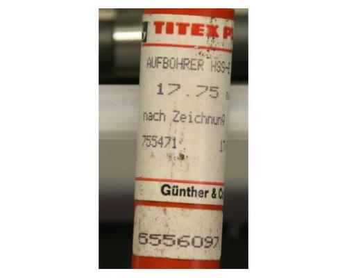 Aufbohrer 12 Stück von TITEX PLUS – Dreischneidig Ø 17,75 mm - Bild 3