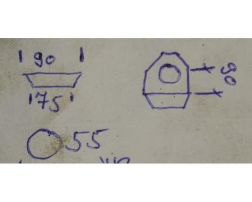 Gegenlager für Fräsmaschine von unbekannt – Bohrung 55 mm - Bild 5