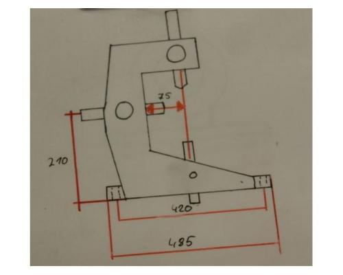 Lünette mitfahrend von unbekannt – Durchmesser 150 mm - Bild 4