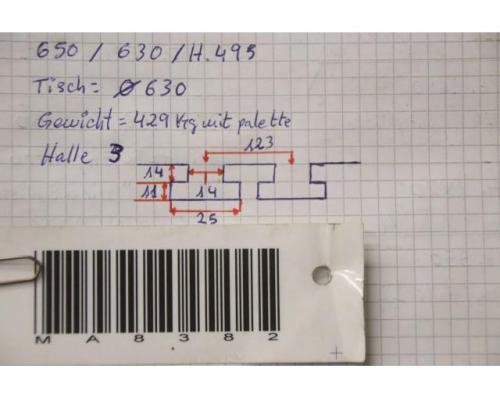 Rundtisch von Mikron – SMP WF 51C/155 - Bild 14