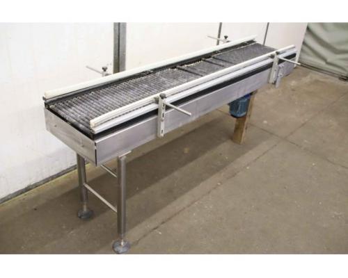 Förderband Rollenband Edelstahl von IMEC – ST 340 X 2000 - Bild 2