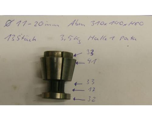 Spannzangenhülsen 13 Stück von Stahl – Ø 11-20 mm - Bild 4