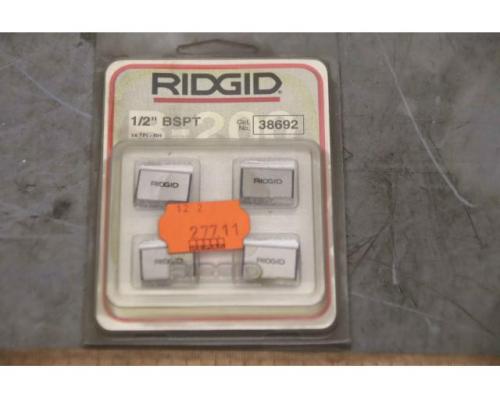 Gewindeschneidbacken Satz von Ridgid – 1/2″ BSPT - Bild 3