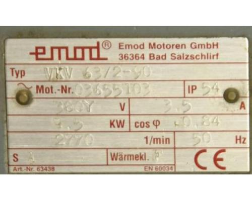 Fräsmotor für Kantenbearbeitungsmaschinen von Emod – VKV 63/2-90 - Bild 4