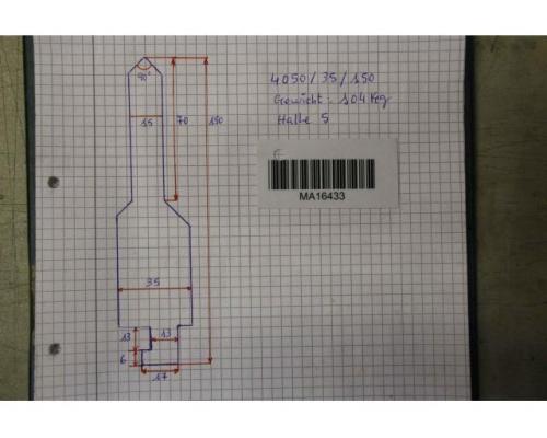 Abkantwerkzeug 4050 mm von unbekannt – 35/150/4050 mm - Bild 6