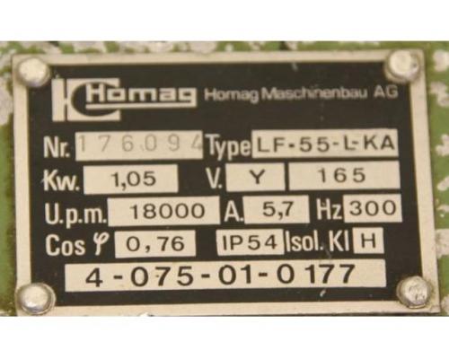 Fräsmotor für Kantenbearbeitungsmaschinen von Homag – LF-55-L-KA - Bild 5