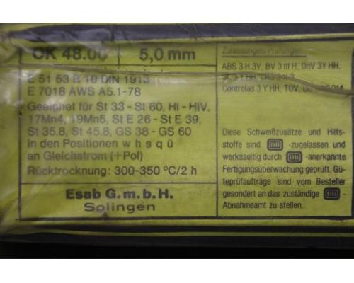 Stabelektroden Schweißelektroden 5,0 x 450 von ESAB – OK48.00 - Bild 4