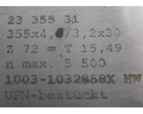 Sägeblatt von AKE – Ø 355×4,4/3,2×30 - Bild 7