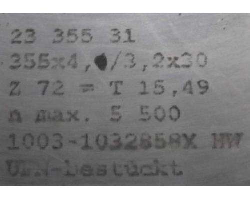 Sägeblatt von AKE – Ø 355×4,4/3,2×30 - Bild 11