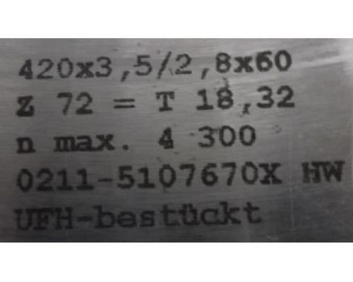 Sägeblatt von AKE – Ø 420×3,5/2,8×60 - Bild 3