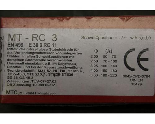 Stabelektroden Schweißelektroden 4,0 x 350 von MTC – MT RC 3 - Bild 4