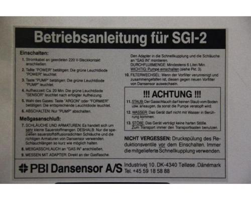 Sauerstoff-Messgerät von PBI Dansensor – SGI-2 - Bild 7