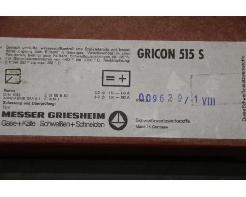 Stabelektroden Schweißelektroden 4,0 x 350 von Messer Griesheim – Gricon 515 S - Bild 4