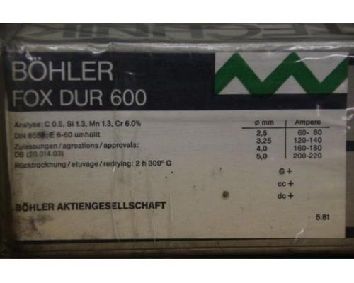 Stabelektroden Schweißelektroden 5,0 x 450 von Böhler – FOX  DUR 600 - Bild 4