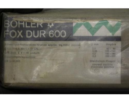 Stabelektroden Schweißelektroden 5,0 x 450 von Böhler – FOX  DUR 600 - Bild 9