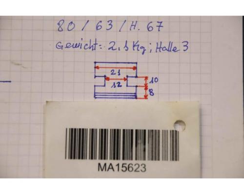 Wechselbacken von unbekannt – Breite 21 mm - Bild 8