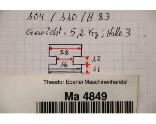 Wechselbacken von unbekannt – Breite 28 mm - Bild 7