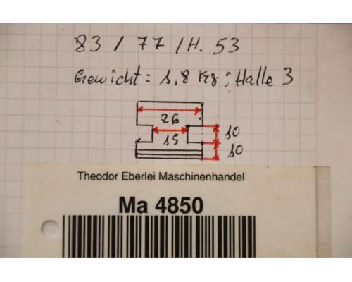 Wechselbacken von unbekannt – Breite 26 mm - Bild 7