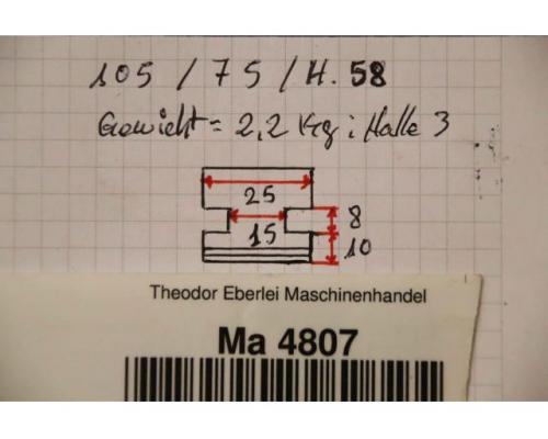 Wechselbacken von unbekannt – Breite 25 mm - Bild 6