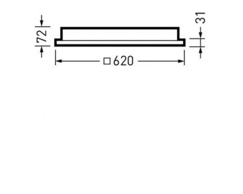 TRILUX Belviso C2 625 CDP LED 3900mw LED Rasterleuchten, Deckenleuchten, Deckeneinbaule - Bild 5