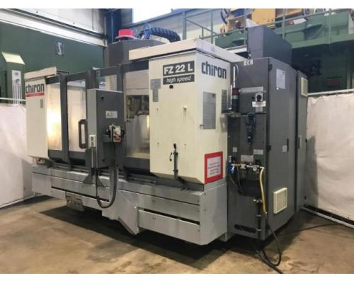 CHIRON FZ 22 L high speed CNC Vertikal Bearbeitungszentrum - Bild 1