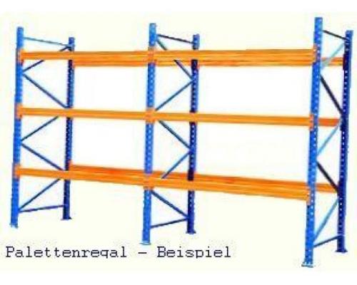 SIS Schwerlast Palettenregal für 24 Palettenplätze - Bild 1