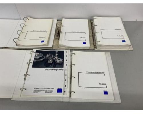 TRUMPF TC 500 R = TRUMATIC 500 Rotation Programmieranleitung, Handbuch für CNC Stanz Nibbe - Bild 1