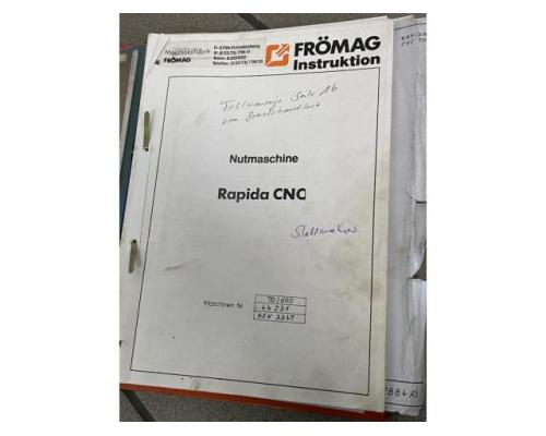 FRÖMAG Rapida CNC 70K Bedienungsanleitung, Wartungsanleitung, Hydraulikp - Bild 5