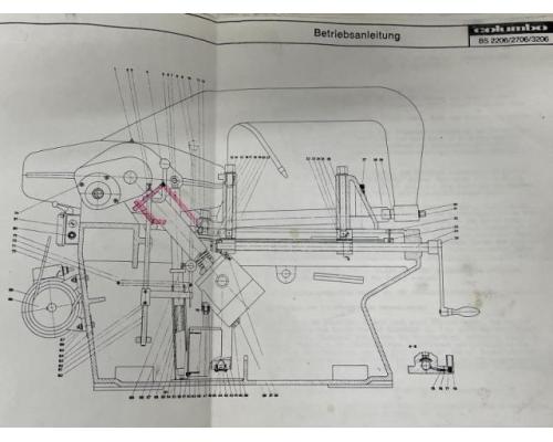 COLUMBO BS 2804 Bedienungsanleitung, Hydraulikplan und Schaltplan - Bild 3